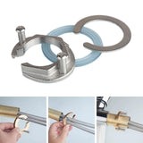 Maxbell Sink Faucet Fastener Tool Fixing Parts Easily Install for Kitchen Bathroom Stainless Steel