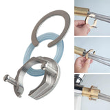 Maxbell Sink Faucet Fastener Tool Fixing Parts Easily Install for Kitchen Bathroom Stainless Steel