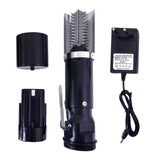 Maxbell Powerful Fish Scaler Fish Scale Remover Fish Cleaning Tools for Hotel Home Black