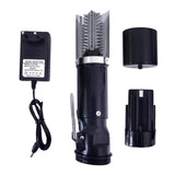 Maxbell Powerful Fish Scaler Fish Scale Remover Fish Cleaning Tools for Hotel Home Black
