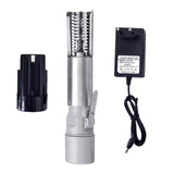 Maxbell Powerful Fish Scaler Fish Scale Remover Fish Cleaning Tools for Hotel Home Argent
