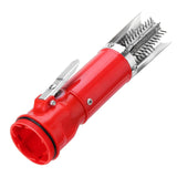 Maxbell Powerful Fish Scaler Fish Scale Remover Fish Cleaning Tools for Hotel Home Red