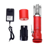 Maxbell Powerful Fish Scaler Fish Scale Remover Fish Cleaning Tools for Hotel Home Red