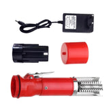 Maxbell Powerful Fish Scaler Fish Scale Remover Fish Cleaning Tools for Hotel Home Red