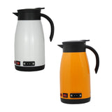 Maxbell Car Kettle Boiler 12V 24V 680ml Heated Water Cup Good Sealing Performance White