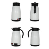 Maxbell Car Kettle Boiler 12V 24V 680ml Heated Water Cup Good Sealing Performance White