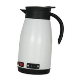 Maxbell Car Kettle Boiler 12V 24V 680ml Heated Water Cup Good Sealing Performance White