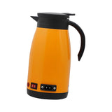 Maxbell Car Kettle Boiler 12V 24V 680ml Heated Water Cup Good Sealing Performance Orange