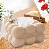 Maxbell Tissue Box Organizer Facial Tissue Paper Box Cover for Restaurant Kitchen Coffee