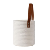 Maxbell Hanging Rope Basket Decorative Baskets for Living Room Decoration White