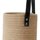 Maxbell Hanging Rope Basket Decorative Baskets for Living Room Decoration Yellow