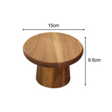 Maxbell Wood Cake Stand Kitchen Server Tray for Muffins Baking Gifts Anniversaries