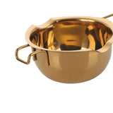 Maxbell Double Boiler Melt Pot 400ml Baking Tools for Baking for Melting Chocolate Gold
