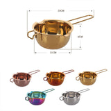 Maxbell Double Boiler Melt Pot 400ml Baking Tools for Baking for Melting Chocolate Gold