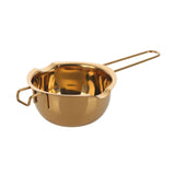 Maxbell Double Boiler Melt Pot 400ml Baking Tools for Baking for Melting Chocolate Gold