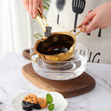 Maxbell Double Boiler Melt Pot 400ml Baking Tools for Baking for Melting Chocolate Gold