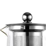 Maxbell Glass Teapot with Strainer Tea Maker Pot Jug for Iced tea Bags Hotel 350ml