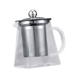 Maxbell Glass Teapot with Strainer Tea Maker Pot Jug for Iced tea Bags Hotel 350ml