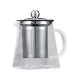 Maxbell Glass Teapot with Strainer Tea Maker Pot Jug for Iced tea Bags Hotel 550ml