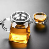 Maxbell Glass Teapot with Strainer Tea Maker Pot Jug for Iced tea Bags Hotel 750ml