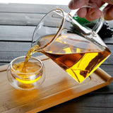 Maxbell Glass Teapot with Strainer Tea Maker Pot Jug for Iced tea Bags Hotel 750ml