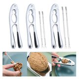 Maxbell Multifunctional Chestnut Opener with Handle Kitchen Tool for Pistachio NutCracker