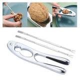 Maxbell Multifunctional Chestnut Opener with Handle Kitchen Tool for Pistachio Nutcracker Large Pin