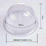 Maxbell 10Pcs Hat Holder Inner Support Clear Dome Shape Display for Home Shop Travel