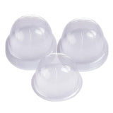 Maxbell 10Pcs Hat Holder Inner Support Clear Dome Shape Display for Home Shop Travel