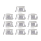 Maxbell 10Pcs Lightweight Wide Brim Hat Stand Holder Hat Support Cowbody Hat Fedora Conical