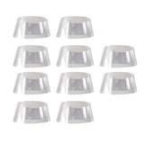 Maxbell 10Pcs Lightweight Wide Brim Hat Stand Holder Hat Support Cowbody Hat Fedora Conical