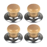 Maxbell Pot Lid Cover Knob Handle 4Pcs Pan Handgrip Lid Knob Cap for Saucepan Lids