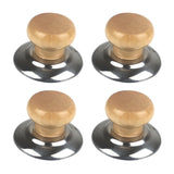 Maxbell Pot Lid Cover Knob Handle 4Pcs Pan Handgrip Lid Knob Cap for Saucepan Lids