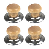 Maxbell Pot Lid Cover Knob Handle 4Pcs Pan Handgrip Lid Knob Cap for Saucepan Lids