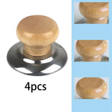 Maxbell Pot Lid Cover Knob Handle 4Pcs Pan Handgrip Lid Knob Cap for Saucepan Lids