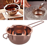 Maxbell Stainless Steel Double Boiler Metls Pot 400ml for Melting Chocolate Sturdy A