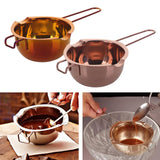 Maxbell Stainless Steel Double Boiler Metls Pot 400ml for Melting Chocolate Sturdy A
