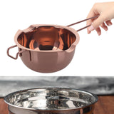 Maxbell Stainless Steel Double Boiler Metls Pot 400ml for Melting Chocolate Sturdy A
