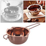 Maxbell Stainless Steel Double Boiler Metls Pot 400ml for Melting Chocolate Sturdy A