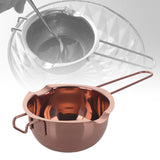 Maxbell Stainless Steel Double Boiler Metls Pot 400ml for Melting Chocolate Sturdy A