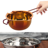 Maxbell Stainless Steel Double Boiler Metls Pot 400ml for Melting Chocolate Sturdy B