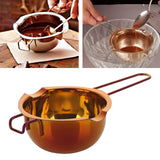 Maxbell Stainless Steel Double Boiler Metls Pot 400ml for Melting Chocolate Sturdy B