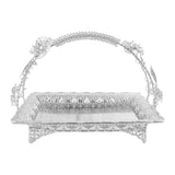 Maxbell Fruit Tray Multifunctional Farmhouse Decor Serving Tray for Wedding Holiday