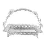 Maxbell Fruit Tray Multifunctional Farmhouse Decor Serving Tray for Wedding Holiday