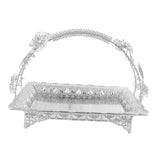 Maxbell Fruit Tray Multifunctional Farmhouse Decor Serving Tray for Wedding Holiday