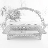 Maxbell Fruit Tray Multifunctional Farmhouse Decor Serving Tray for Wedding Holiday