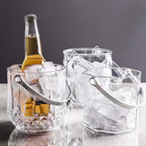 Maxbell Portable Ice Bucket Champagne Beer Wine Chiller for Restaurant Bar Home 1.1L
