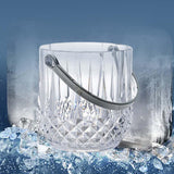 Maxbell Portable Ice Bucket Champagne Beer Wine Chiller for Restaurant Bar Home 1.1L