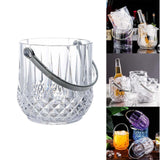 Maxbell Portable Ice Bucket Champagne Beer Wine Chiller for Restaurant Bar Home 1.1L