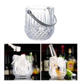 Maxbell Portable Ice Bucket Champagne Beer Wine Chiller for Restaurant Bar Home 1.1L